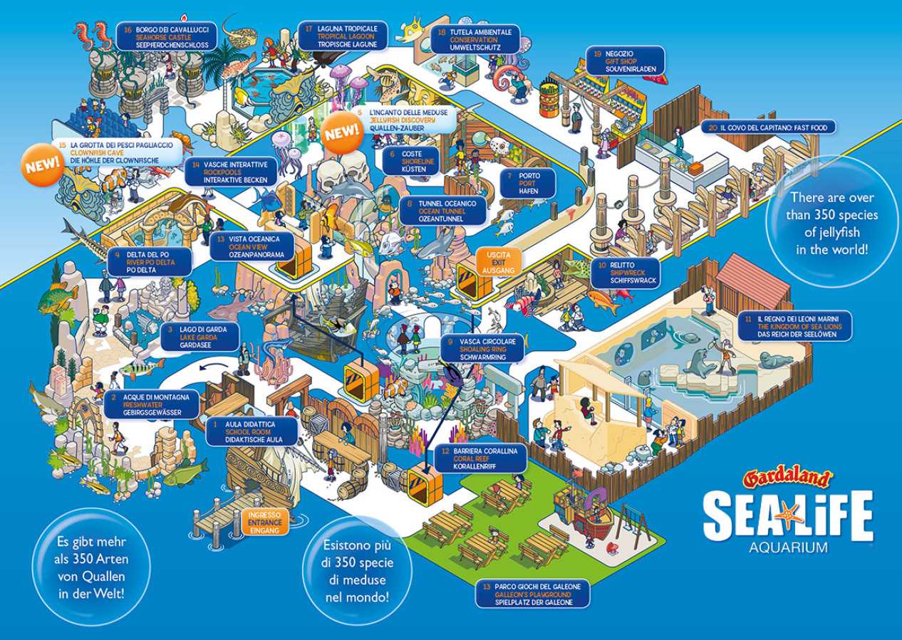 Gardaland Sea Life Aquarium